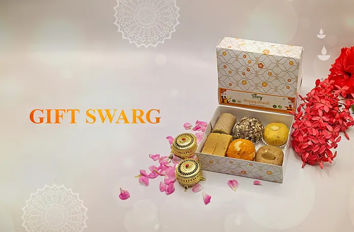 Swarg festive gift box with healthy traditional treats